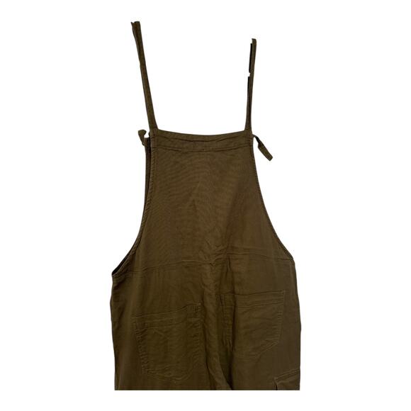 Garage Army Green Cotton Overalls with jogger cuffs size small - Picture 8 of 13